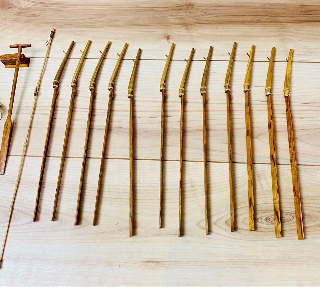 木製模型船 和船 船大工