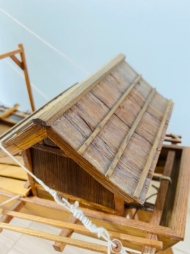 木製模型船 和船 船大工