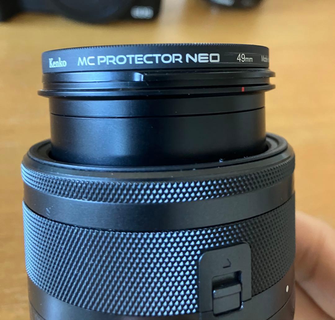 Canon EOS Kiss M ダブルレンズキット おまけ有 送料込