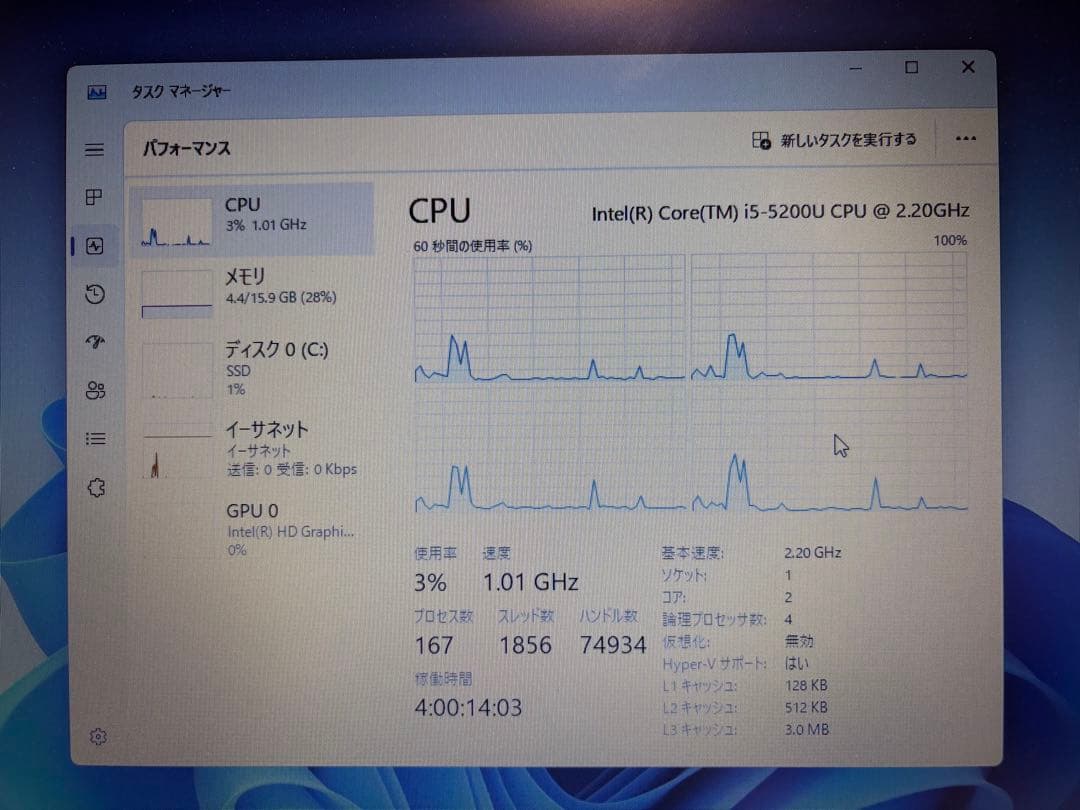 Windows11 ノートパソコン Lenovo b50-80