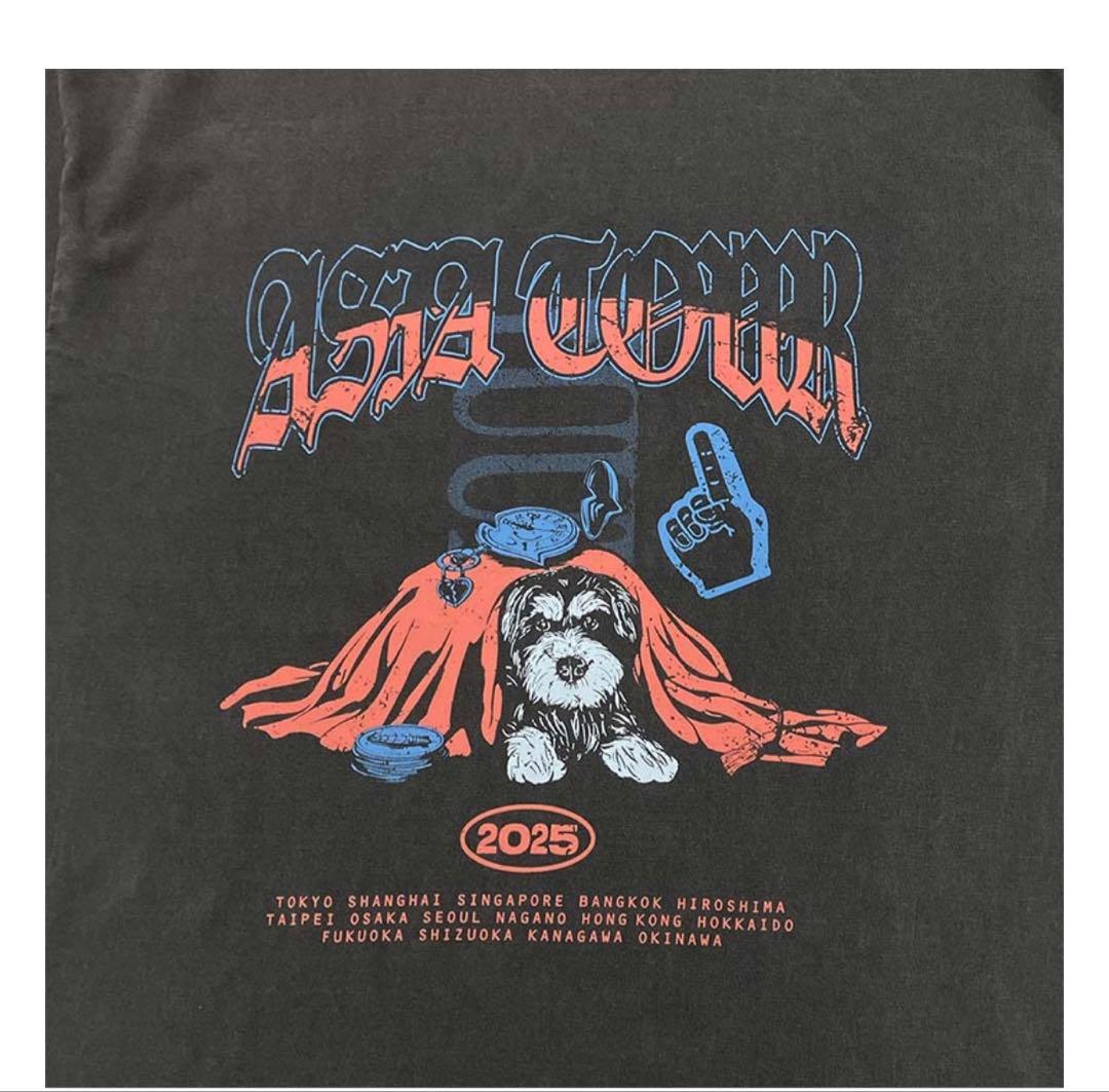 優里 アジアツアー Tシャツ ヴィンテージ レオTシャツ XLサイズ★ゆーりんち