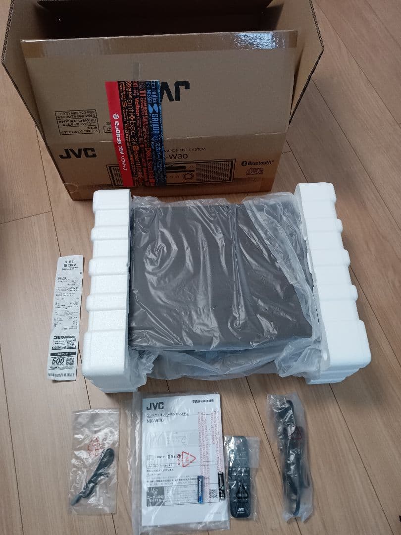 コンポ　ケンウッド JVC NX-W30 Bluetooth対応　USB付き