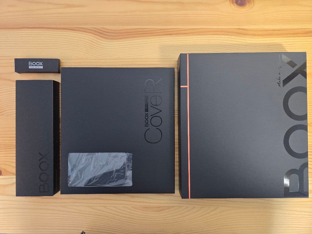 【ほぼ新品】BOOX Note Air 3C ケース&ペン付き