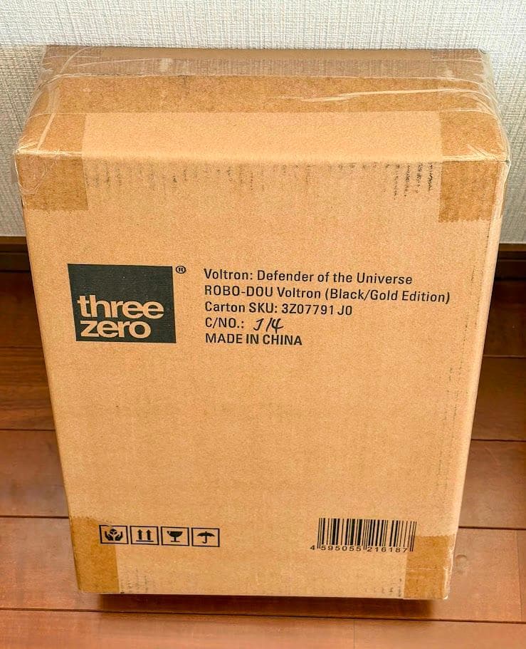 新品未開封 スリーゼロ ロボ道 ボルトロン（ブラック×ゴールド版）
