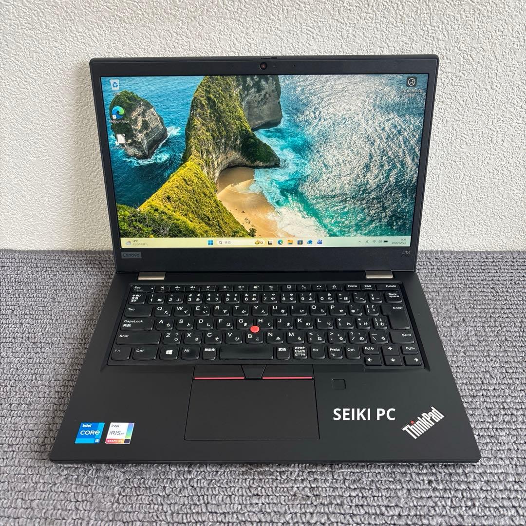 lenovo thinkpad L13 Gen 2 i5-1135G7 指紋認証