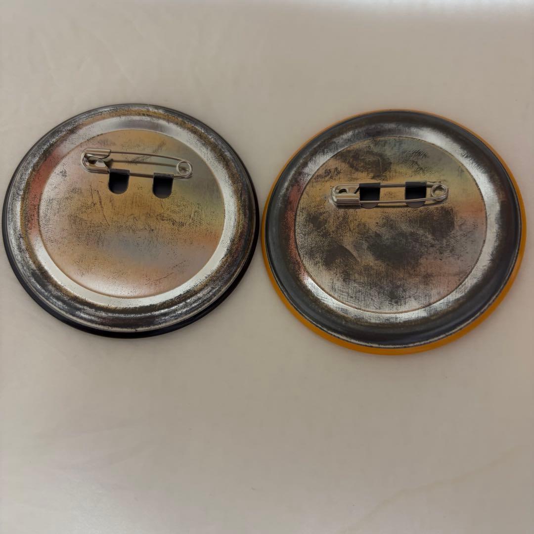 Dragonballz button DB logo motif レッドリボン軍