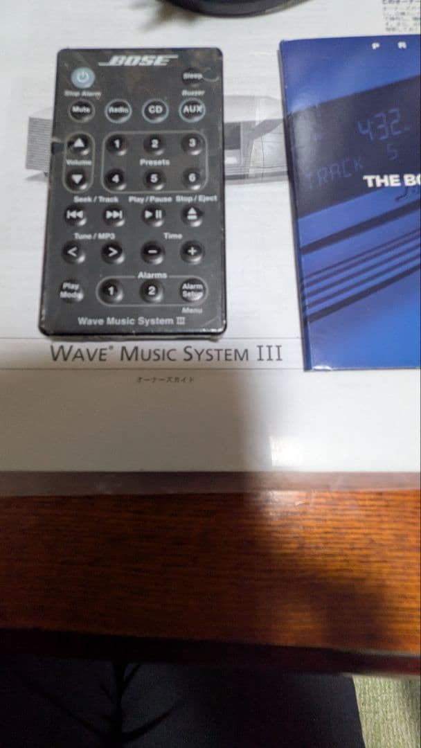 BOSE Wave Music System Ⅲ完動品ワイドFM純正リモコン色々
