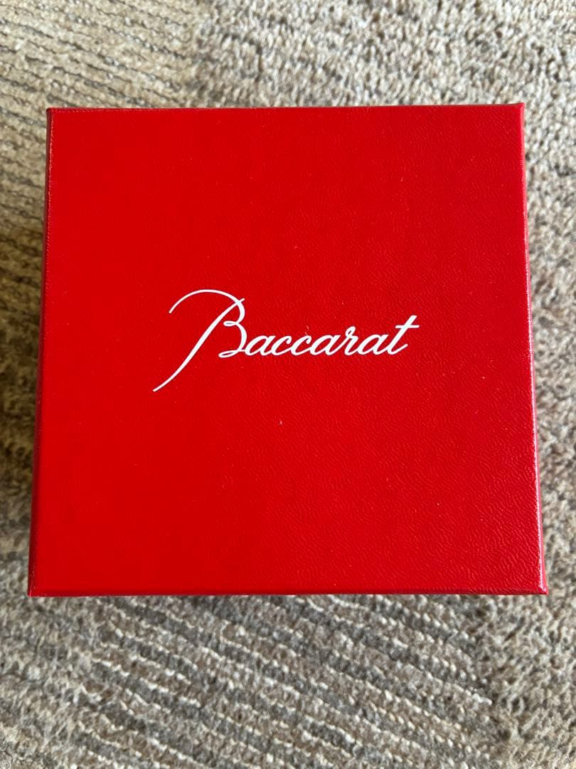 Baccarat ラッキーバタフライ 赤　蝶