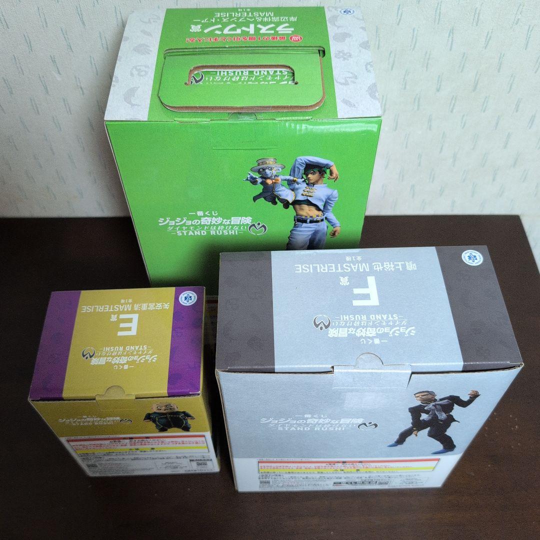 一番くじ　ジョジョの奇妙な冒険　A　B　C　D　E　F　フィギュア　コンプ　②