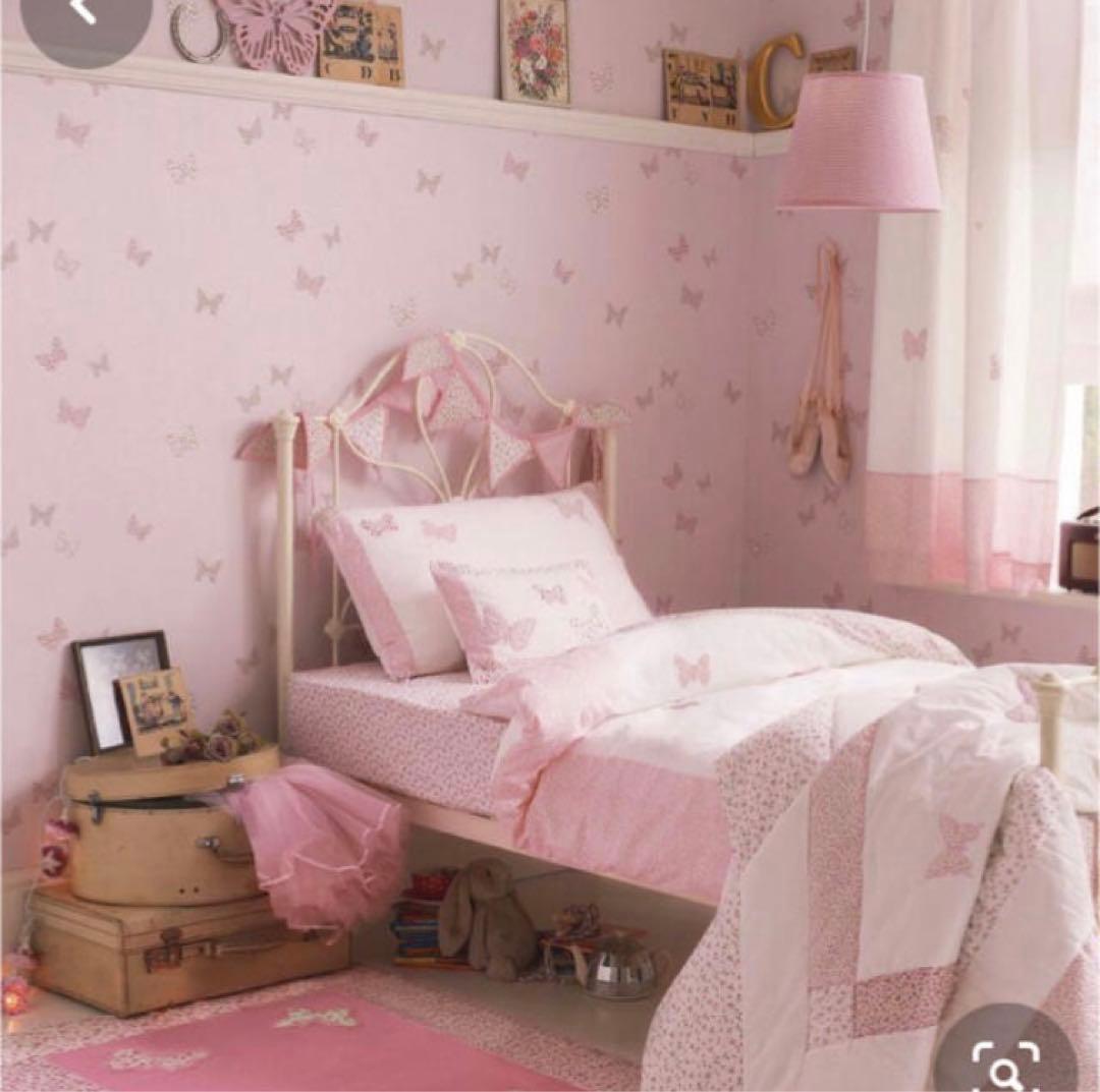 イギリス直輸入:ローラアシュレイUK製壁紙BELLAベラバタフライ 新品