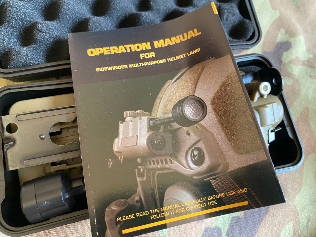 FASTヘルメットライト IFF IR ビーコン LEDライト