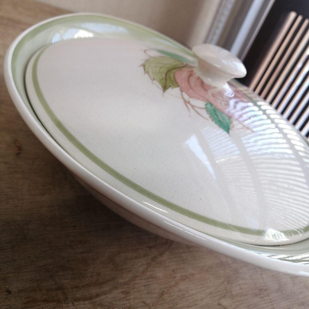 スージークーパー　パトリシアローズ　チュリーン　蓋付　イギリス　アンティーク