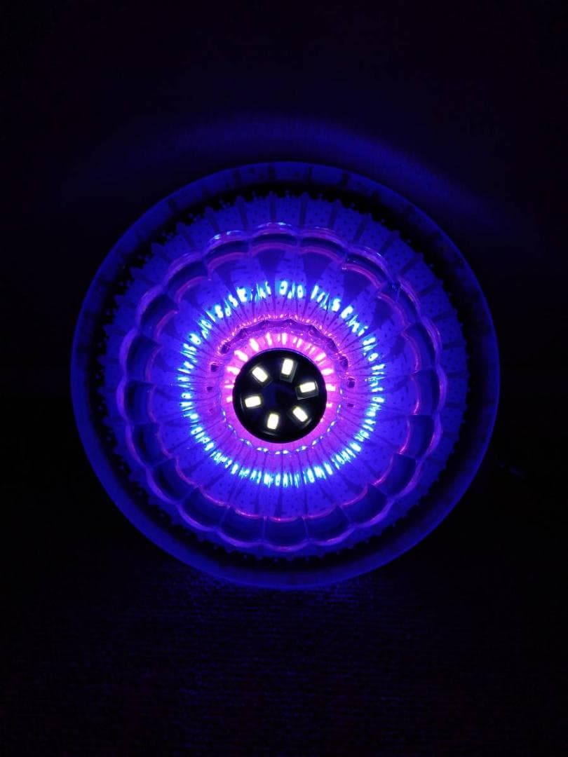 ミニシャンデリア 高照度LED点灯切替タイプ デコトラ 内装　玄関 直径18cm