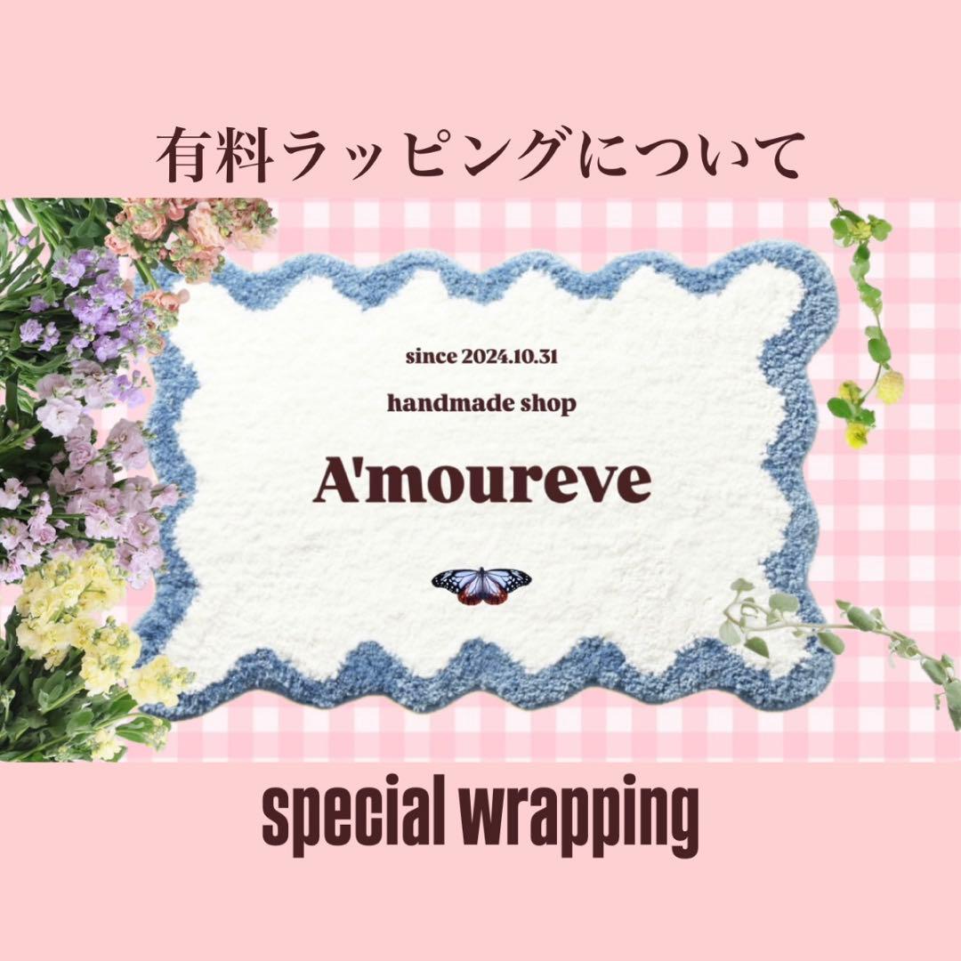 no.451／a'moureveビーズネックレス　ハンドメイド　マンテル　古着