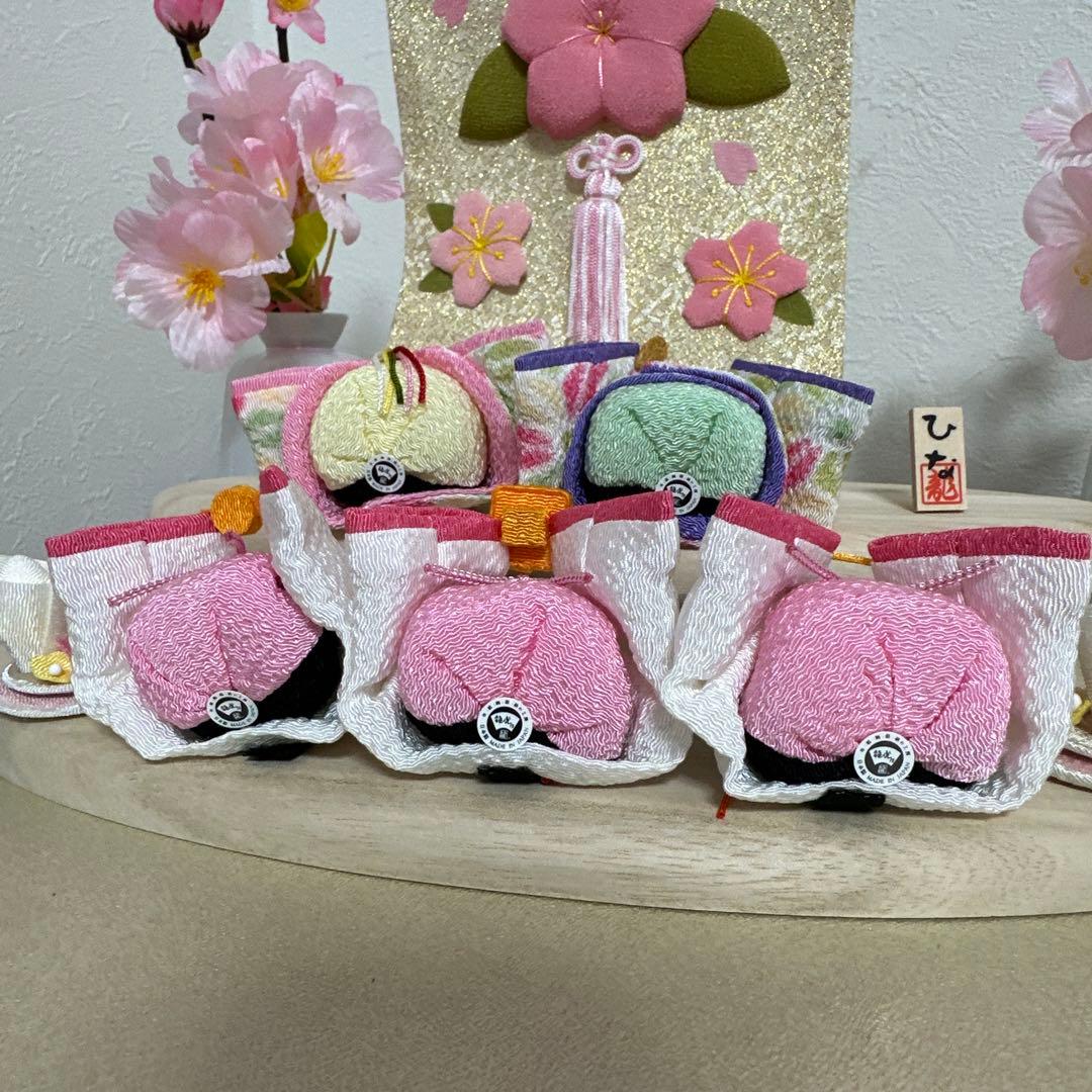 【新品】リュウコドウ ひな祭り 雛人形セット ぽてりひな