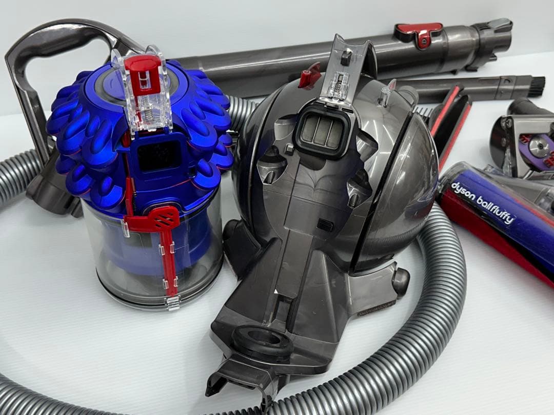 中古　動作保証　中古　ダイソン　Dyson CY24 掃除機　セット　青　ブルー