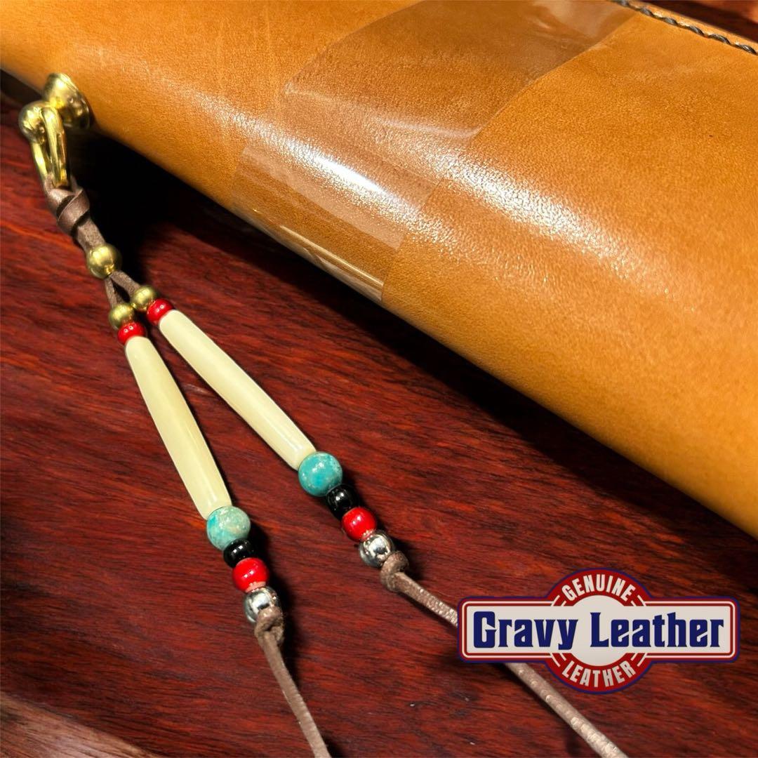 Gravy Leather 長財布 栃木 サドルレザー ネイティブ アメリカン