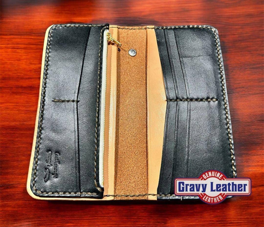 Gravy Leather 長財布 栃木 サドルレザー ネイティブ アメリカン