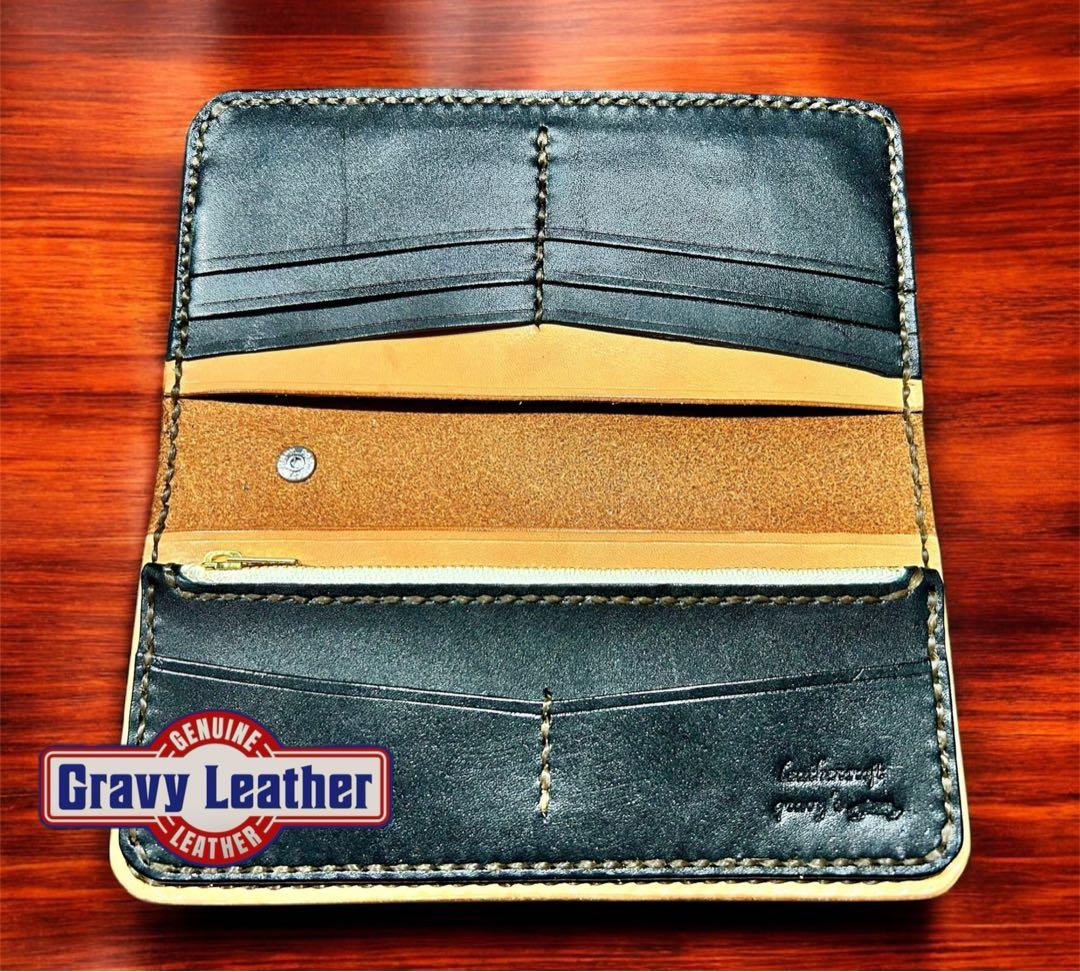 Gravy Leather 長財布 栃木 サドルレザー ネイティブ アメリカン