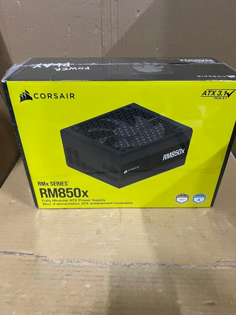 CORSAIR RM850x 2024年モデル PC電源ユニット 850W