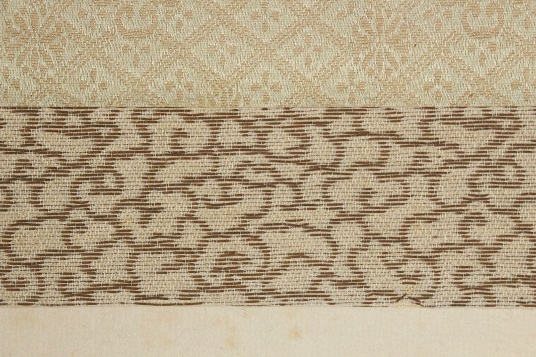 No5704 掛軸　北上聖牛　「紅葉」　紙本着色　共箱　日本画　花鳥　送料無料