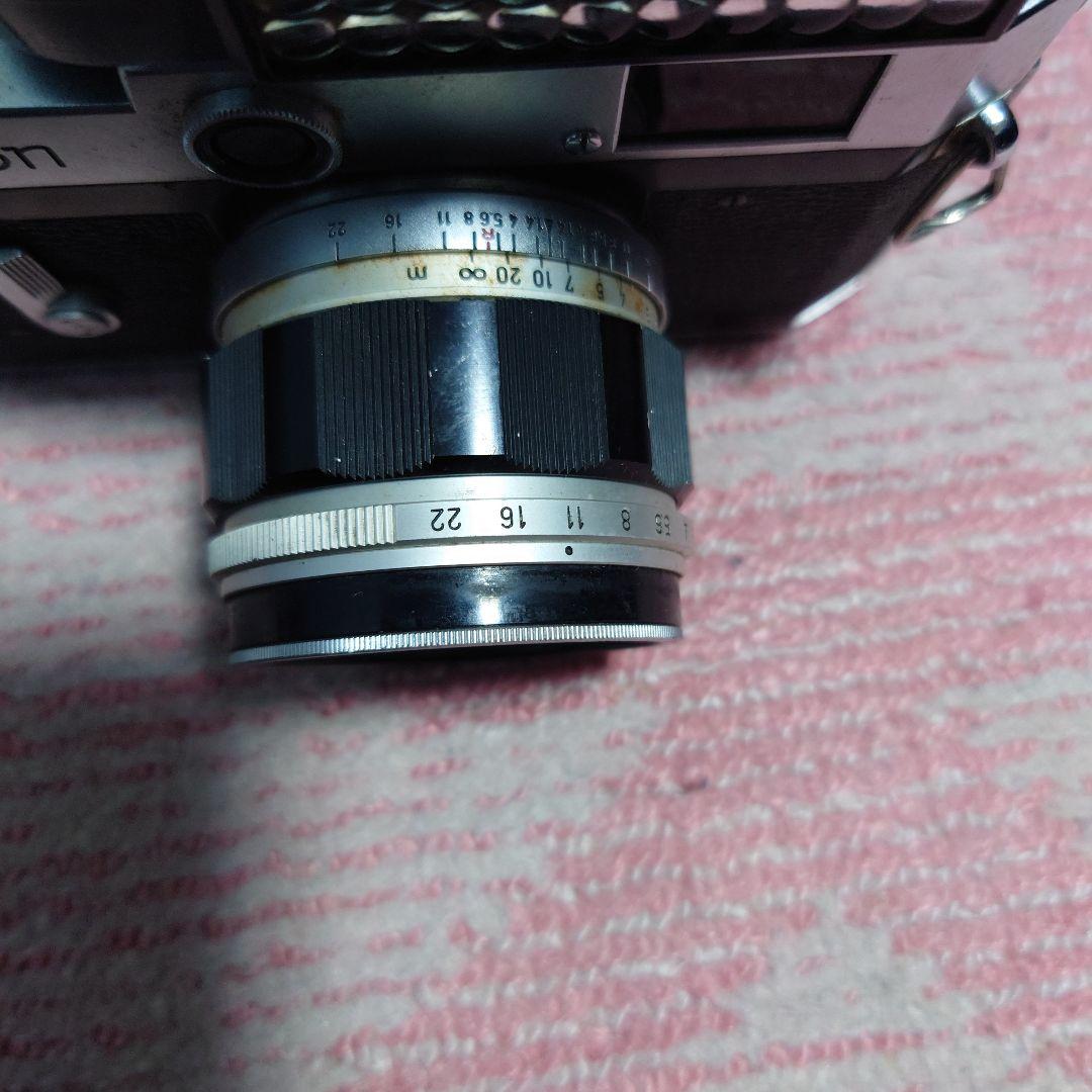 キャノン　フィルムカメラ　カバー付き
