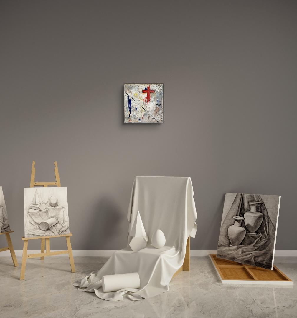 【専用】 The war /抽象画 テクスチャーアート モダン おしゃれ