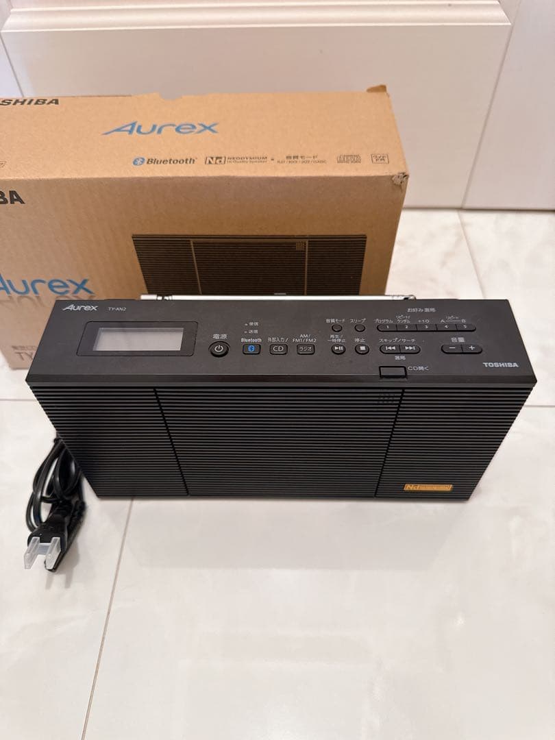 【新品未使用】TOSHIBA TY-AN2 Bluetoothラジオ
