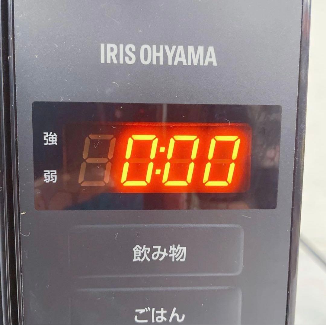 9DM4 IRIS OHYAMA アイリス 電子レンジ PMG-F188-B