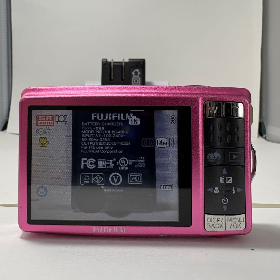 【動作確認済】FUJIFILM FinePix Z80 ピンク　付属品