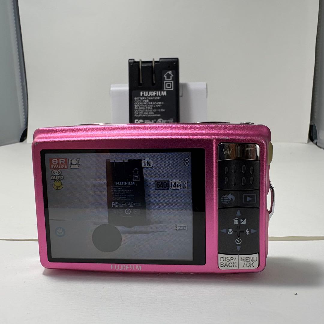 【動作確認済】FUJIFILM FinePix Z80 ピンク　付属品