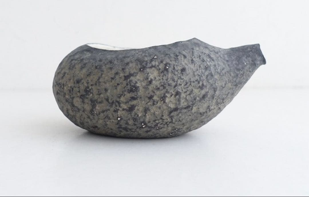 岩田圭介 *黒泥彩片口*陶器
