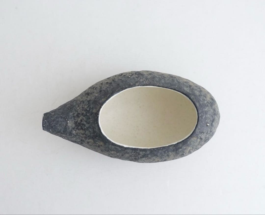 岩田圭介 *黒泥彩片口*陶器