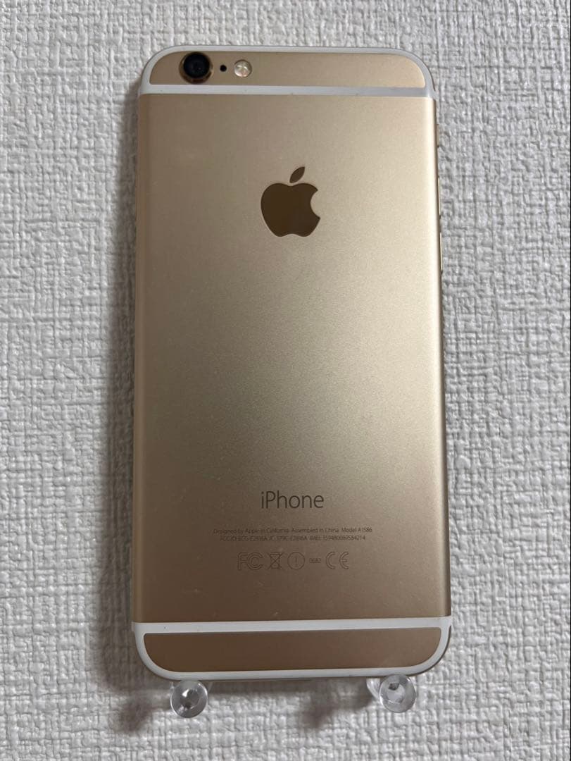 Apple iPhone 6美品 ゴールド 64GB バッテリー最大容量100%