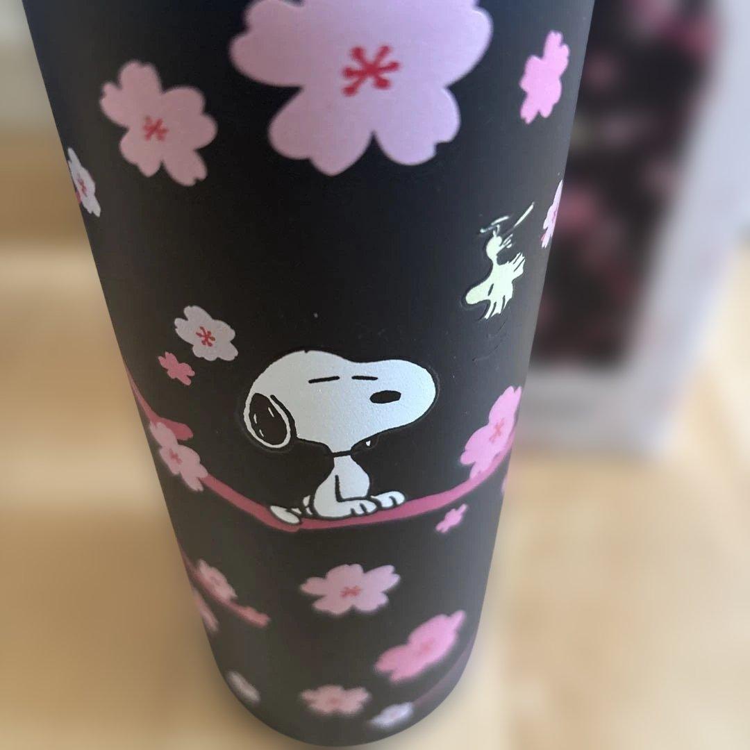 RINGO スヌーピー ステンレス水筒 桜柄