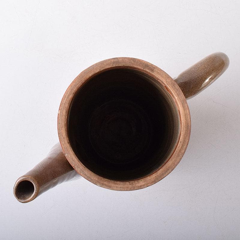 煎茶道具　赤絵　水注　時代箱　V　R8781