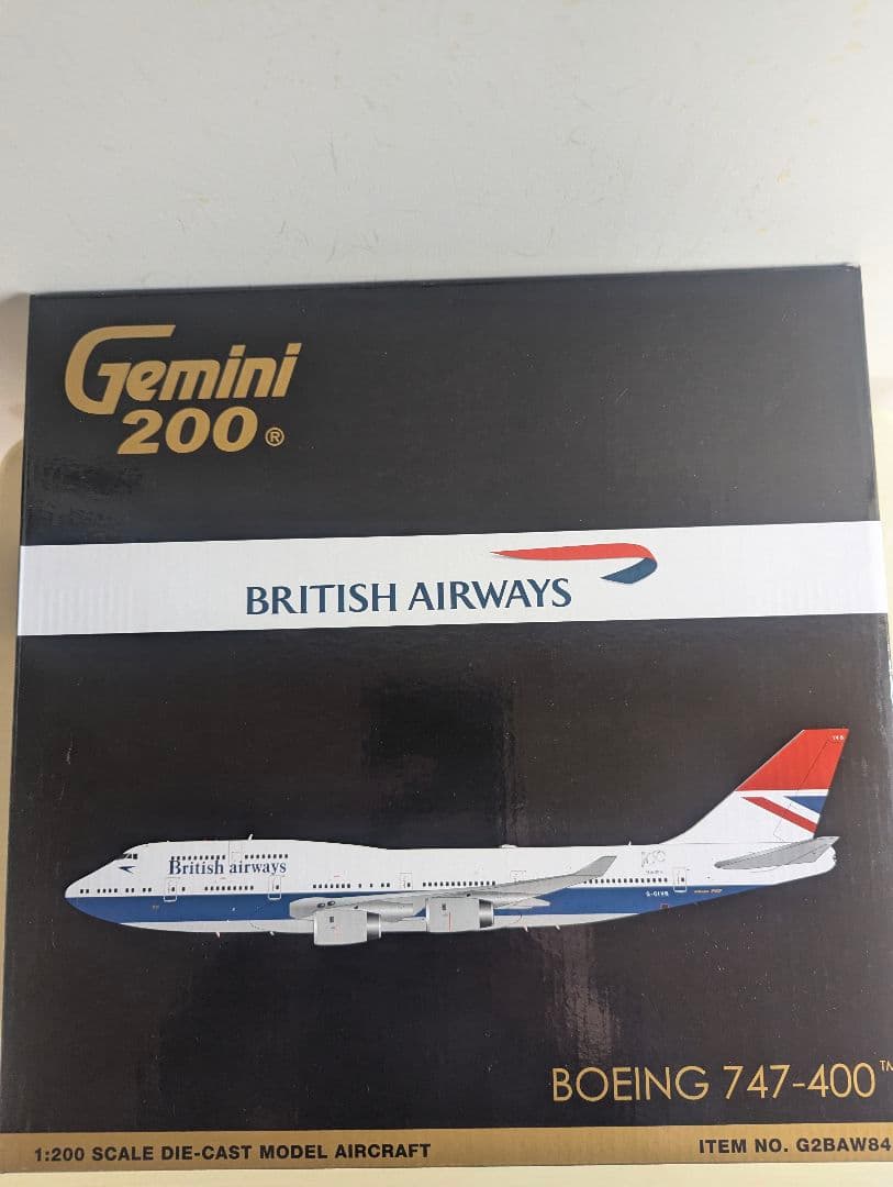 Gemini200 Boeing747−400 BRITISH AIRWAYS