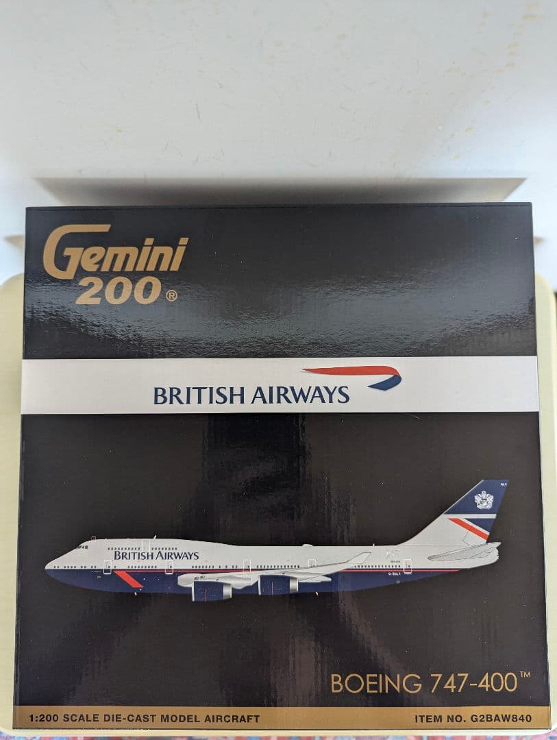 Gemini200 Boeing747−400 BRITISH AIRWAYS