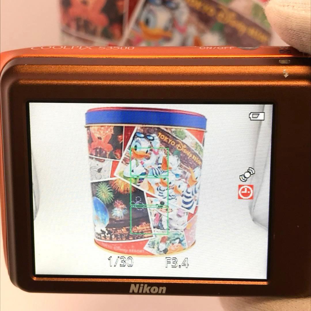 実写美⭕️美品【一部不良_動作確認済】Nikon COOLPIX S3500