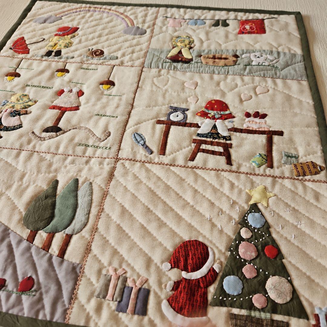 ✨スーちゃんの暮らし✨パッチワークタペストリー