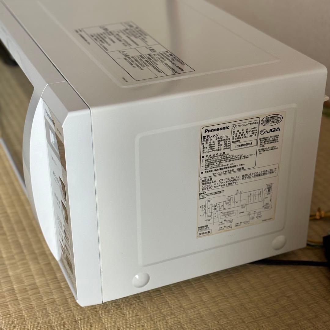 送料込み Panasonic パナソニック 単機能 電子レンジNE-S440F