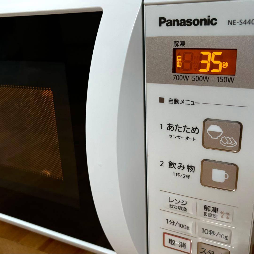 送料込み Panasonic パナソニック 単機能 電子レンジNE-S440F