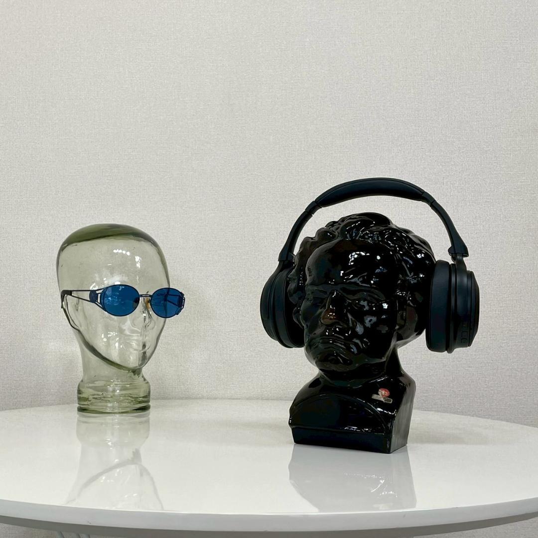 80's ベートーヴェン ガラスヘッド ヴィンテージ オブジェ