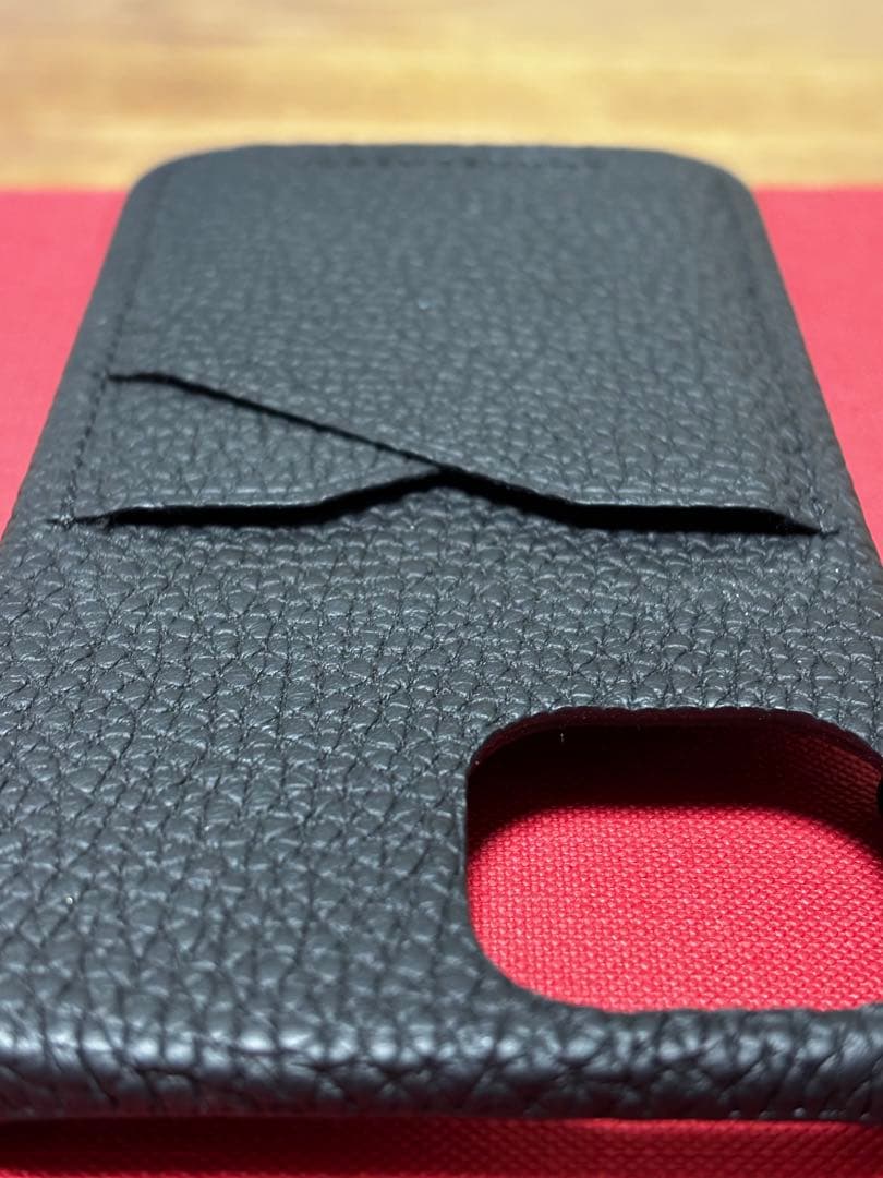 BONAVENTURA iPhone13 ケース 黒 レザー　ボナンベチュラ