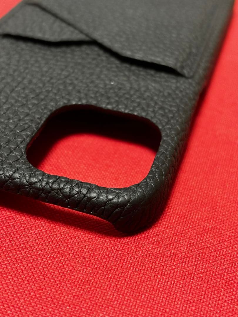 BONAVENTURA iPhone13 ケース 黒 レザー　ボナンベチュラ