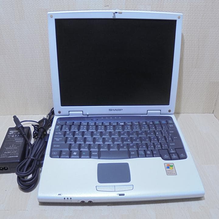 旧型ノートPC　SHARP メビウス　PC-CB1-CJ／動作してます