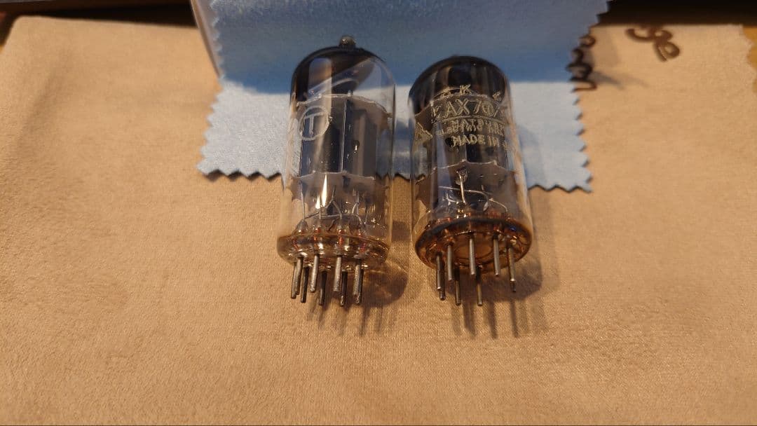 NOS 松下 ナショナル ECC83 12AX7 Tマーク付 2本セット