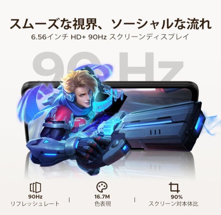 DOOGEE Note56 X 　　　　　　スマートフォン 24GB+64GB