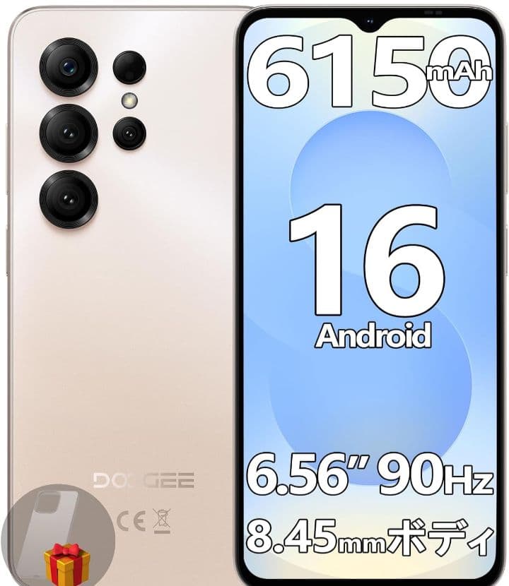DOOGEE Note56 X 　　　　　　スマートフォン 24GB+64GB