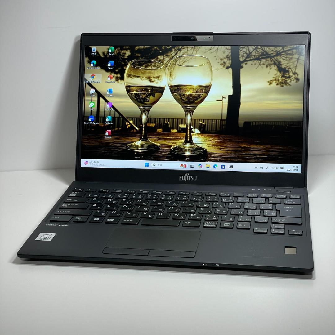 第10世代i7 富士通 U9310 ノートPC メモリ16GB 薄型軽量 SSD